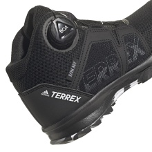 adidas Trail Running Shoes Terrex Agravic Boa Rain.RDY Mid (waterproof) black Kids